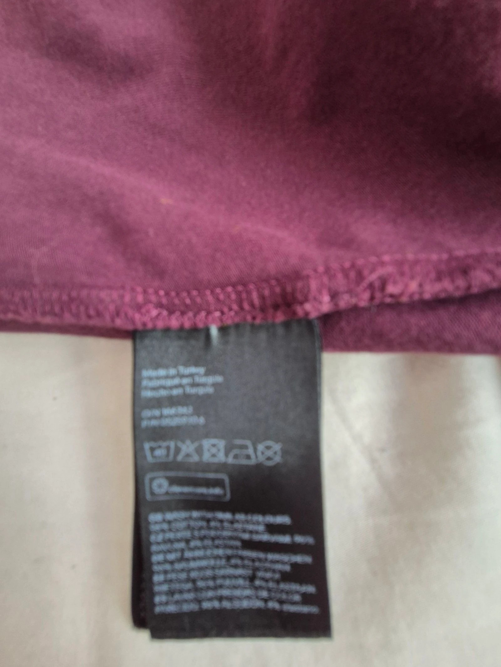 H&M Basic Vestido Midi Bodycon Bordô com Alças | Tamanho P – photo 8